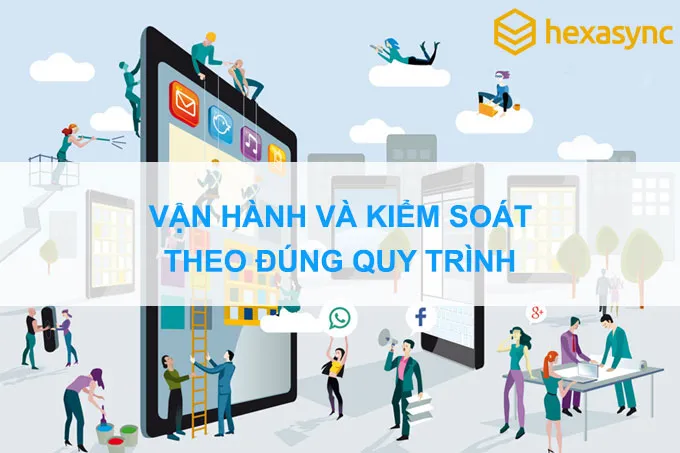 Vận hành và kiểm soát hoạt động ERP theo đúng quy trình